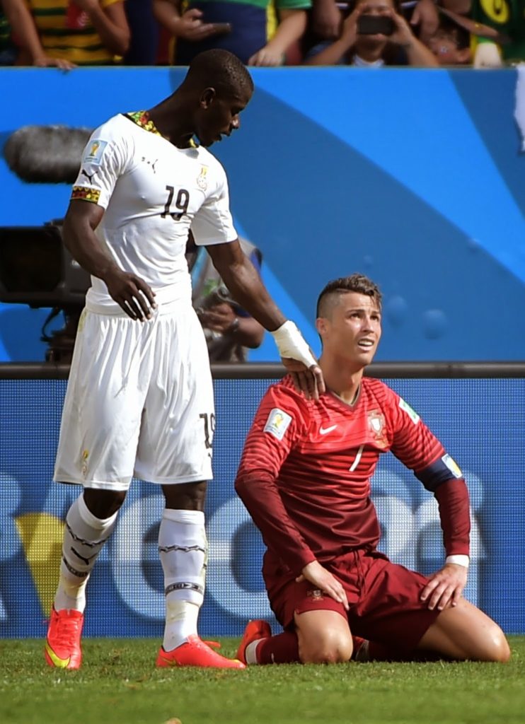 Jonathan Mensah reveals how Daniel Opare helped him exchange jersey with Cristiano Ronaldo