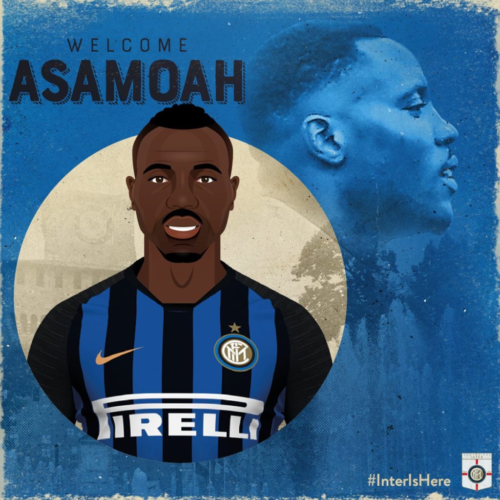 OFFICIAL: Ghana star Kwadwo Asamoah signs three-year deal with Inter Milan