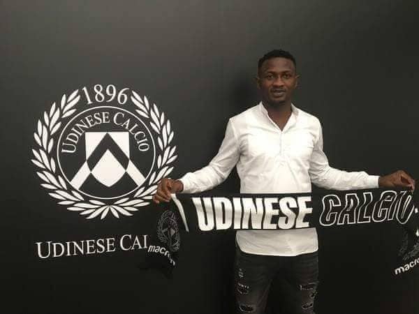 BREAKING NEWS: Nicholas Opoku joins Italian side Udinese Calcio