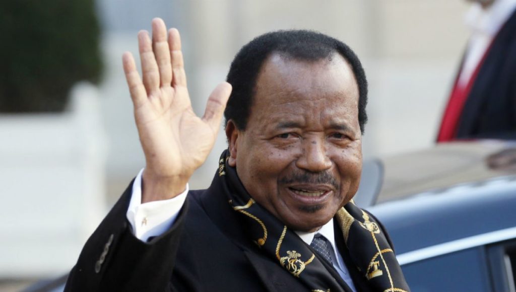 Cameroon’s president finally seen in public