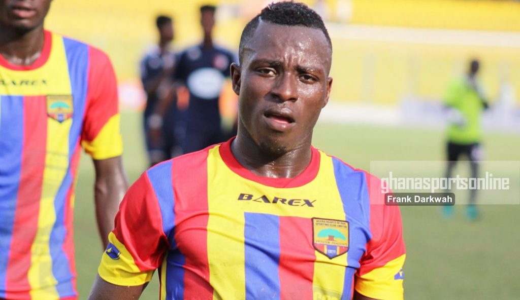 PHOTOS: Hearts of Oak winger Patrick Razak arrives in Guinea to pen two-year Horoya contract