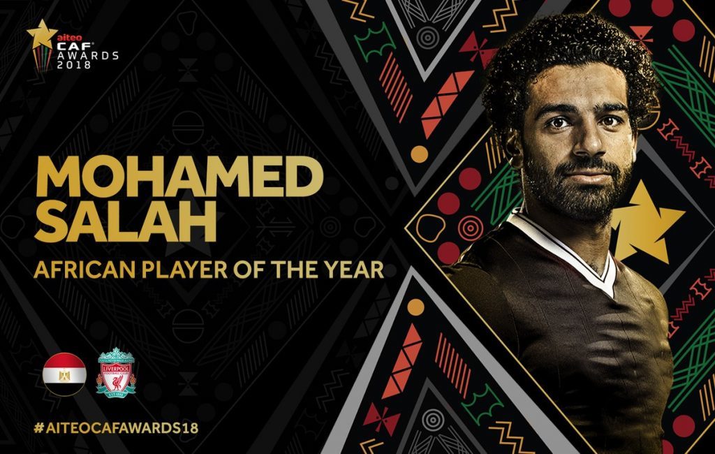 BREAKING NEWS: Egypt star Mohammed Salah retains African Player of the Year award