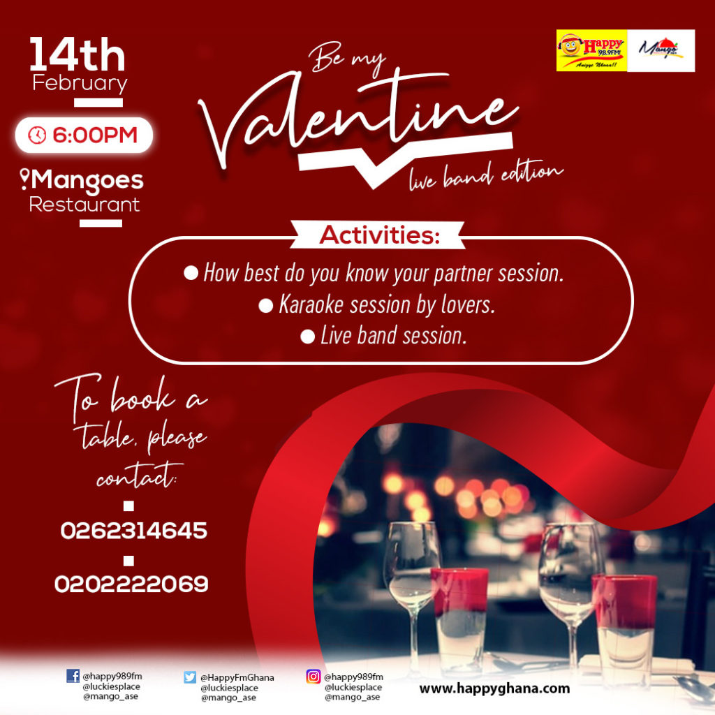 Happy FM to treat couples to live band music on Val’s Day