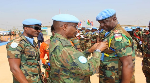 UNMISS GHANBATT: 6 Personnel awarded UN Peace Medals