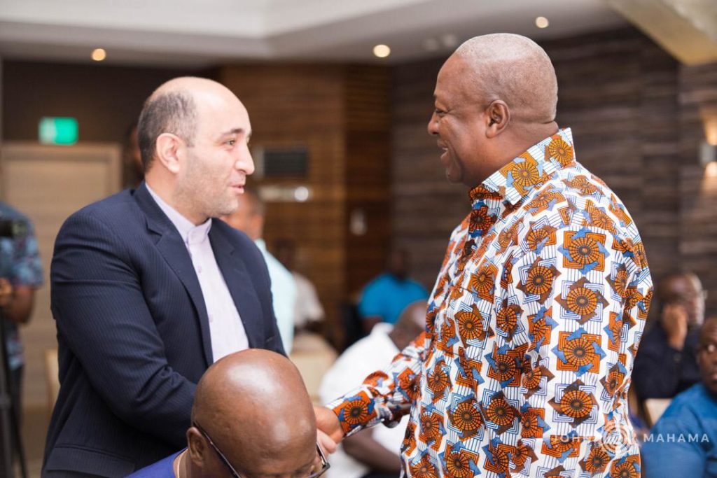 Photos: Mahama meets diplomats over Ayawaso West Wuogon violence