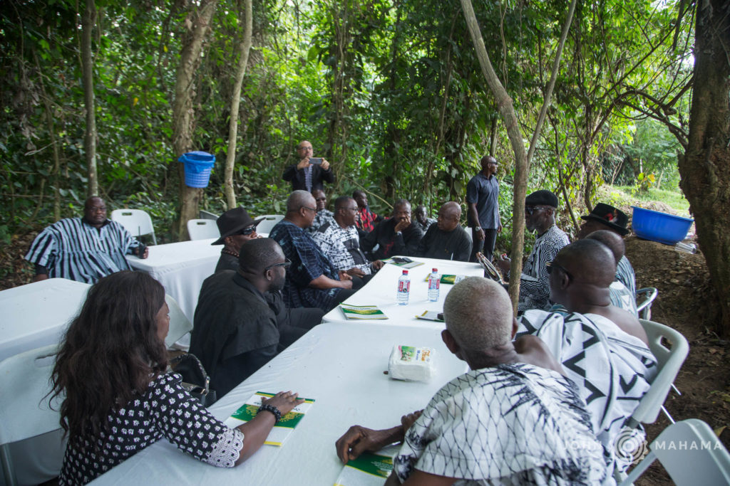 Mahama denies NDC “forest meeting”