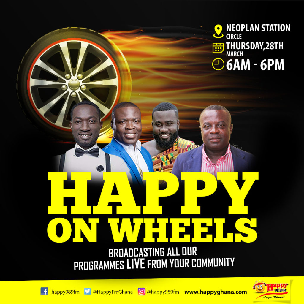 WATCH LIVE: Happy FM takes programming to Neoplan Station