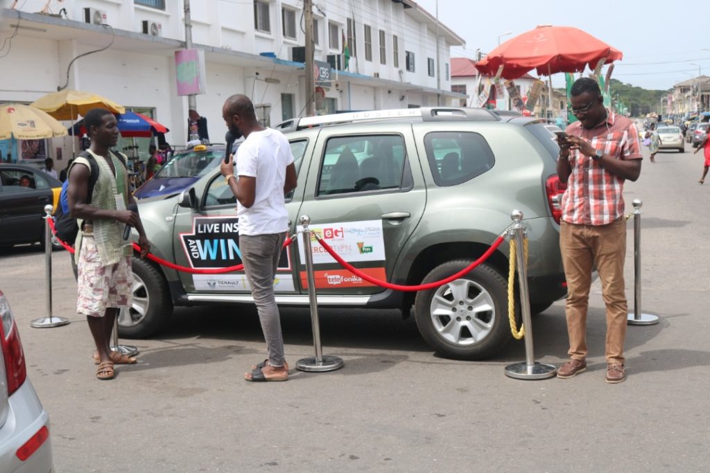 ‘Live Inside and Win The Ride’ Train Moves to Takoradi