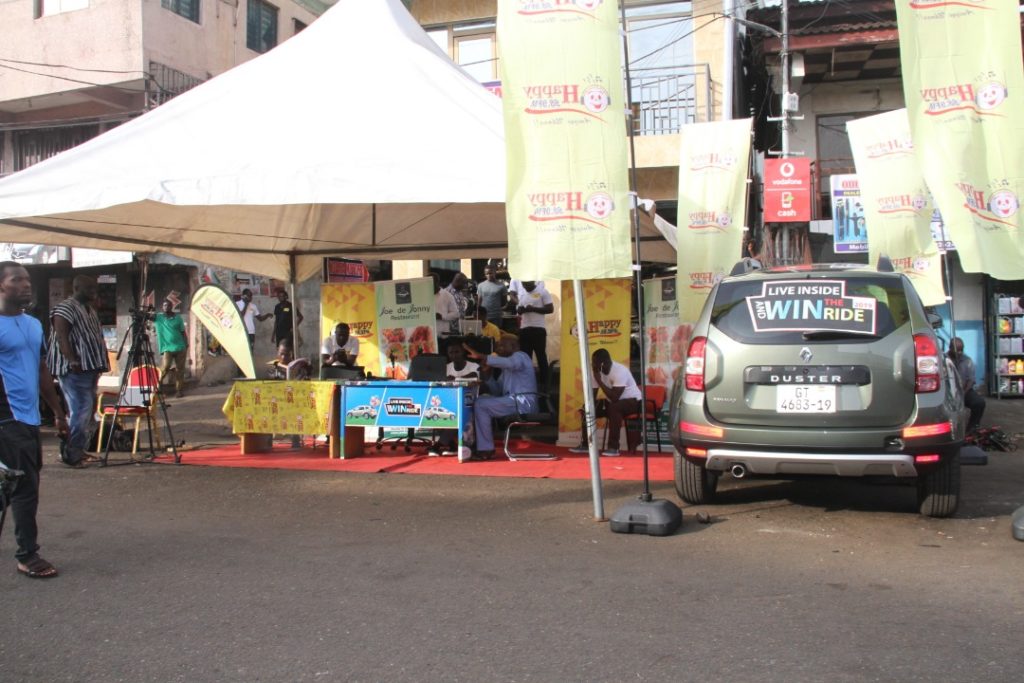 Happy on Wheels sends ‘Live Inside and Win the Ride’ to Abossey Okai