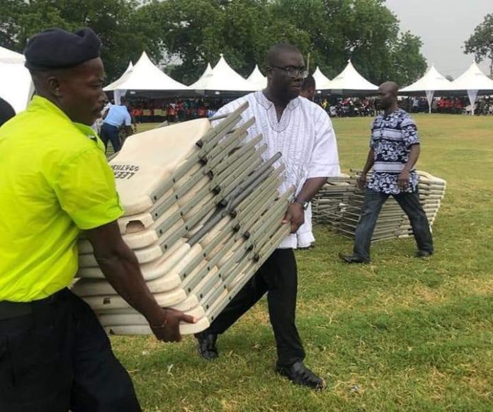 How Sammi Awuku became the talk of Paga during the burial service of NPP’s C.K. Tedam