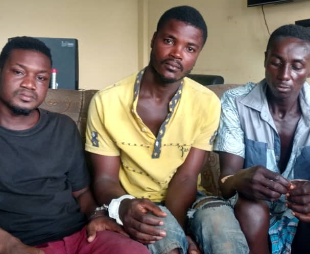 Three arrested for robbing fetish priest, kidnapping son