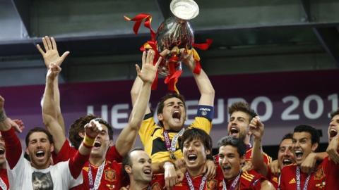 Today In Sports History: Spain beat Italy to win European Cup in addition to 2010 world cup triumph