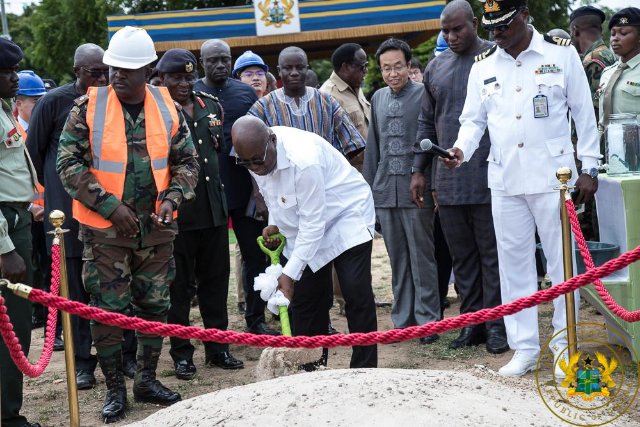 Work begins on 0m military housing project