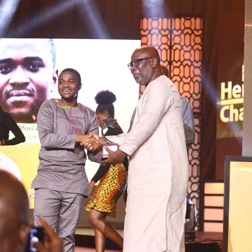 Photos: Charles Ofori Antipem is MTN Hero of Change Season V - e.TVGhana