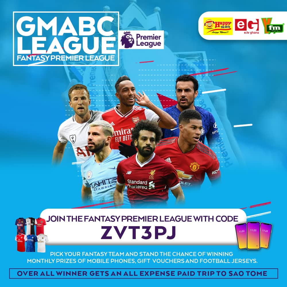 Exciting prizes to be won on GMABC’s Fantasy Premier League