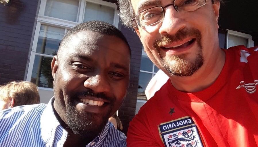 Former British High Commissioner to Ghana congratulates John Dumelo