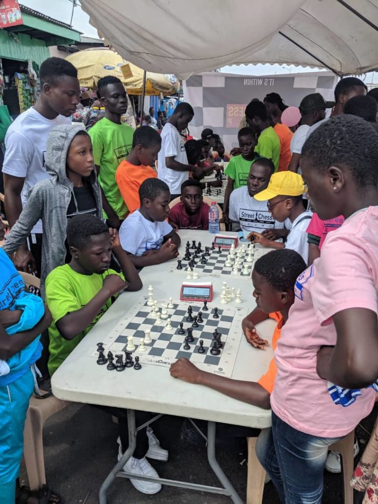 2nd edition of the Chalewote street chess competition