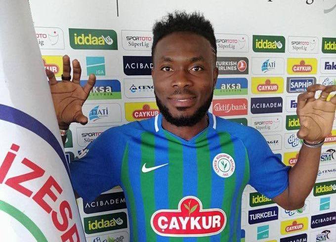 PHOTOS: Ghana defender Attamah Larweh completes Rizespor loan move