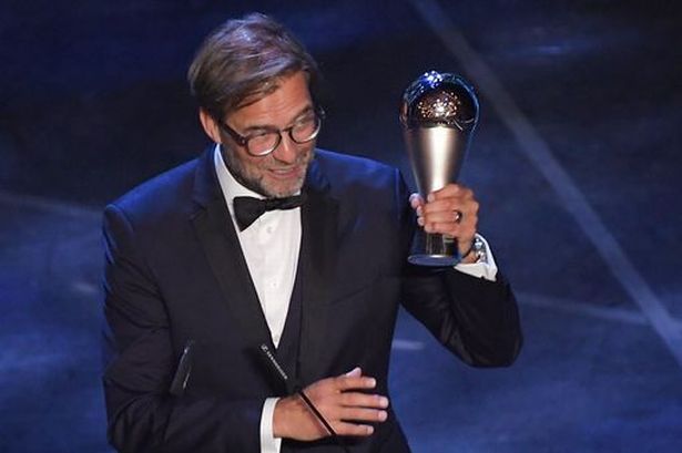 Klopp gets coach prize ahead of Guardiola and Pochettino