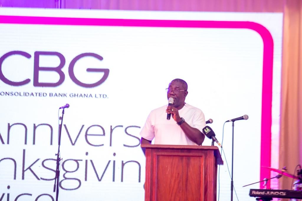 We have built the foundation for a world class bank-CBG MD