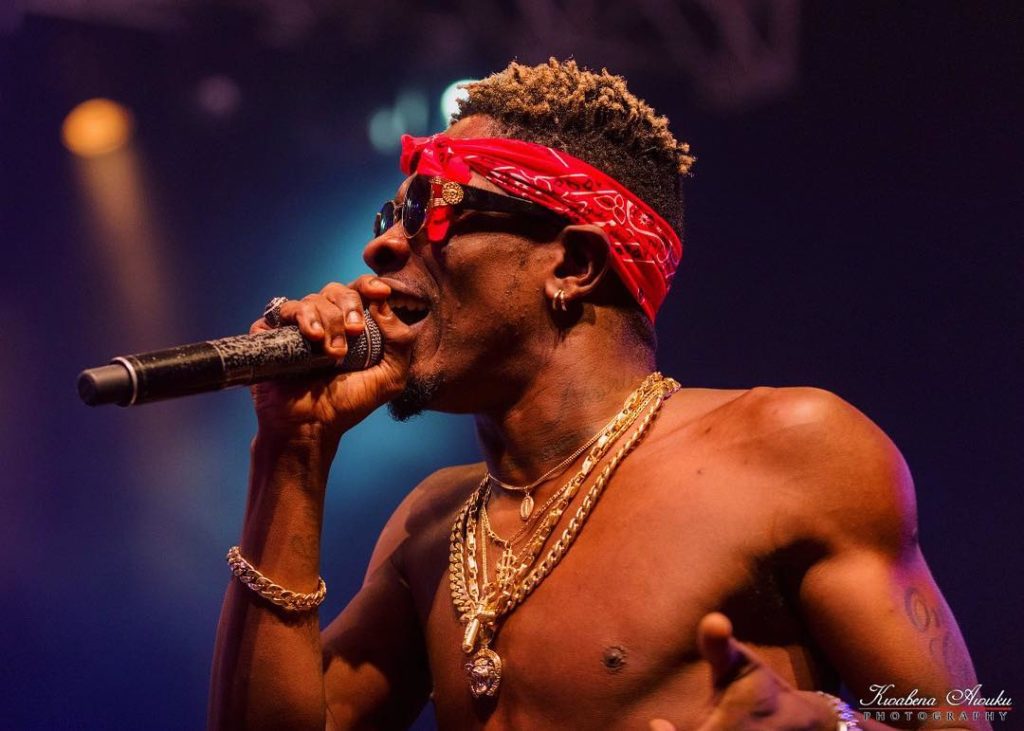 Find out phones Shatta Wale gives out at new album launch