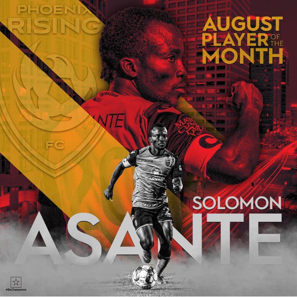 Phoenix’s Asante voted Championship’s Player of the Month