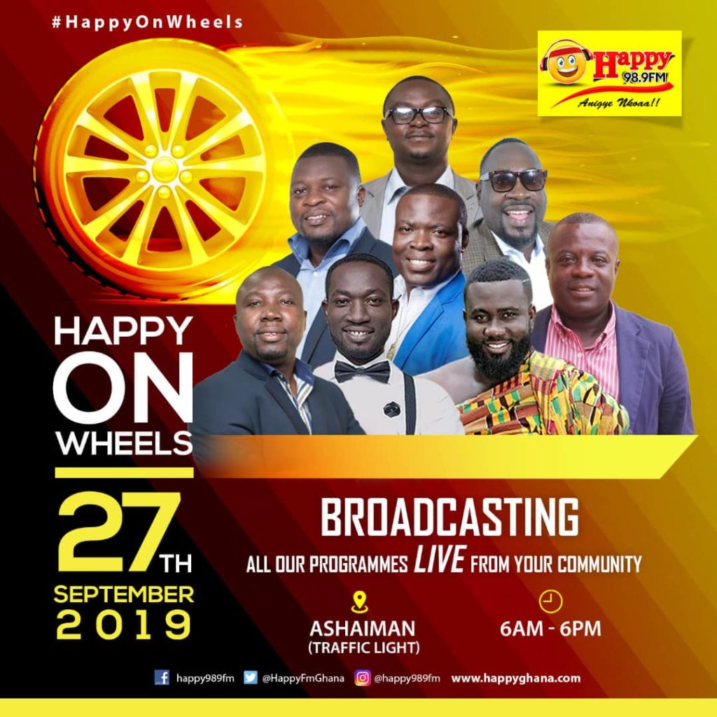 Ashaiman to host next edition of “Happy On Wheels”