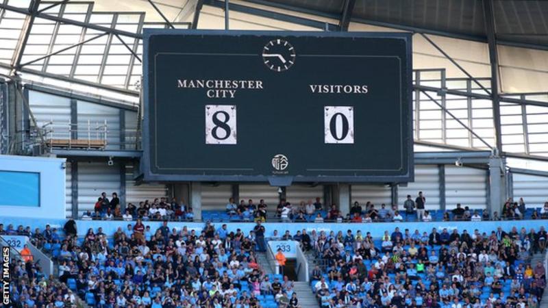 Watch how Man City thrashed Watford 8-0 at Etihad