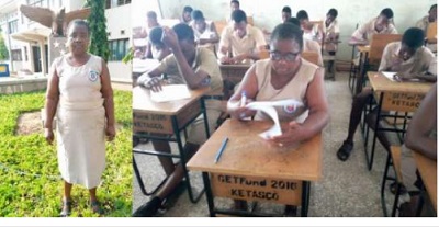 Free SHS: Woman, 51, enrolls at Keta Senior High Technical Sch