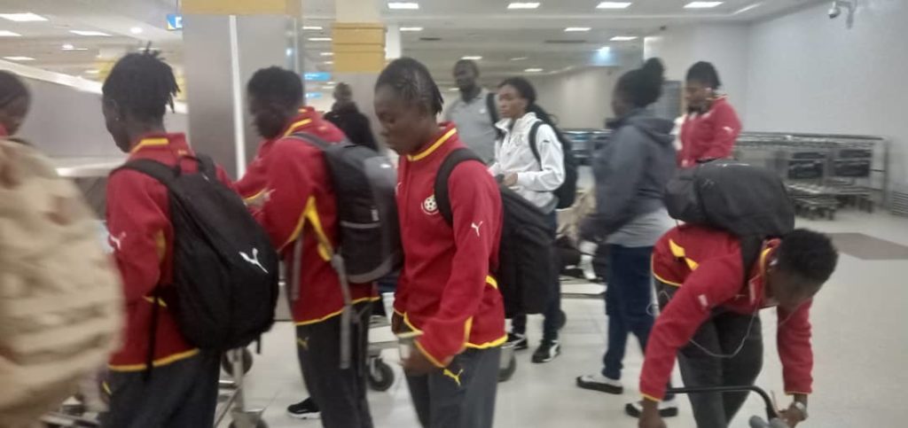 CAF Women’s Olympic Qualifier: Black Queens arrive in Kenya ahead of second leg