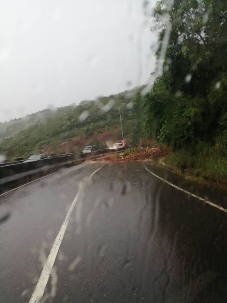 Mudslide: Peduase Ayi Mensah road closed