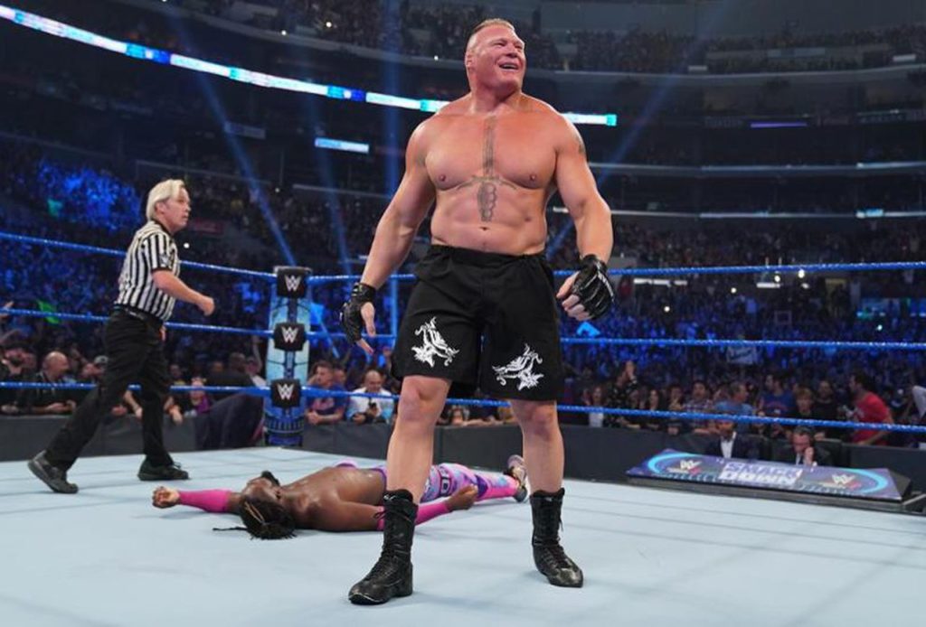 Wrestling: Kofi Kingston loses WWE title in 9 seconds to Brock Lesnar