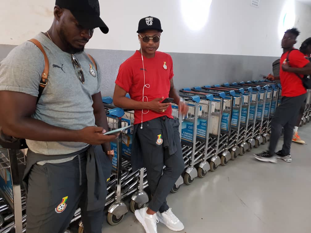 PHOTOS: Black Stars arrive in Sao Tome ahead of 2021 AFCON qualifier