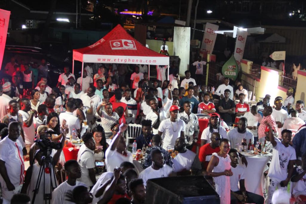 e.TV Ghana celebrates 10th Anniversary with an-all-white party