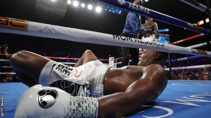 Wilder knocks out Ortiz to defend WBC world title in Las Vegas