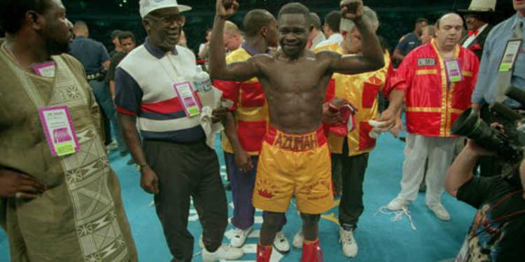 Today In Sports History: Azumah Nelson Knocks out Joe Skipper to win title