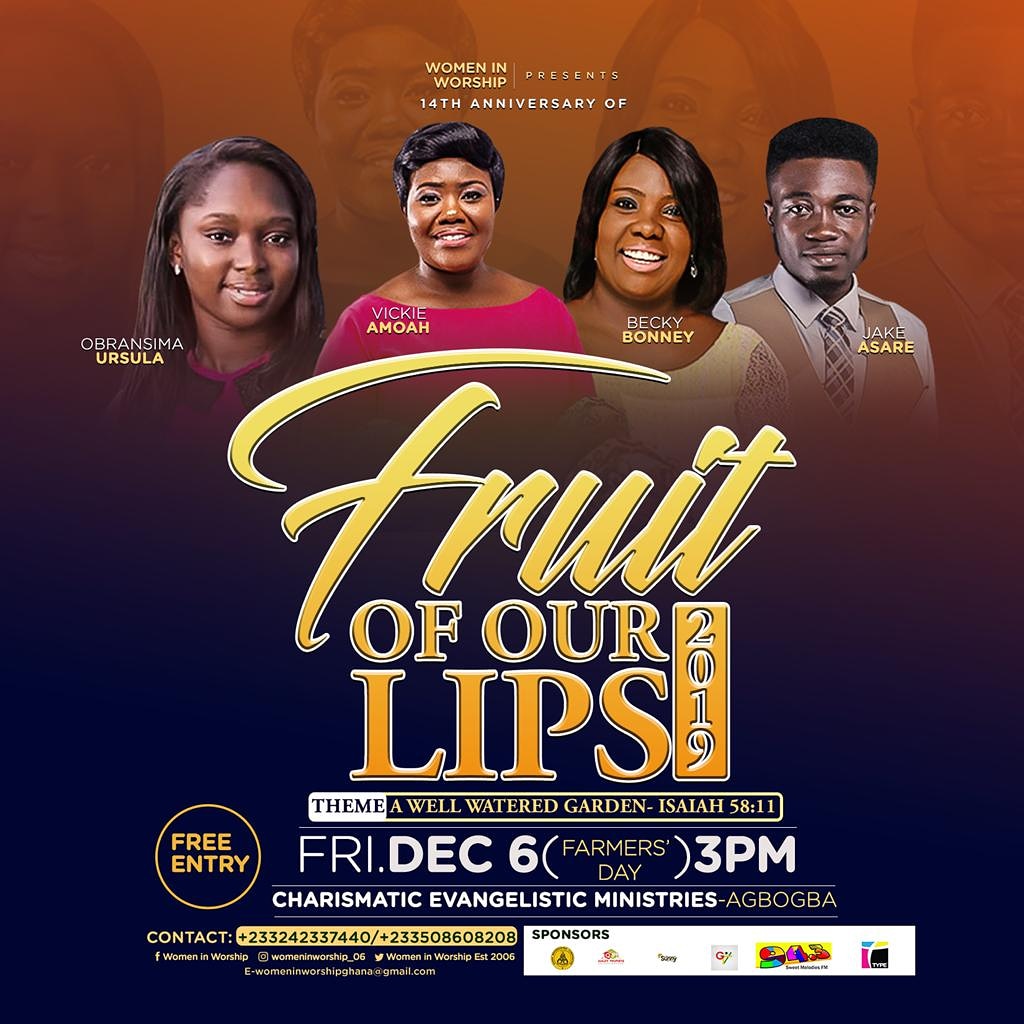 Women in Worship to thrill patrons at Fruit of our lips 2019