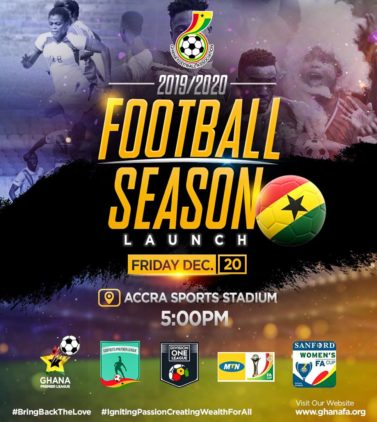 GFA announce kick off dates for all league competitions