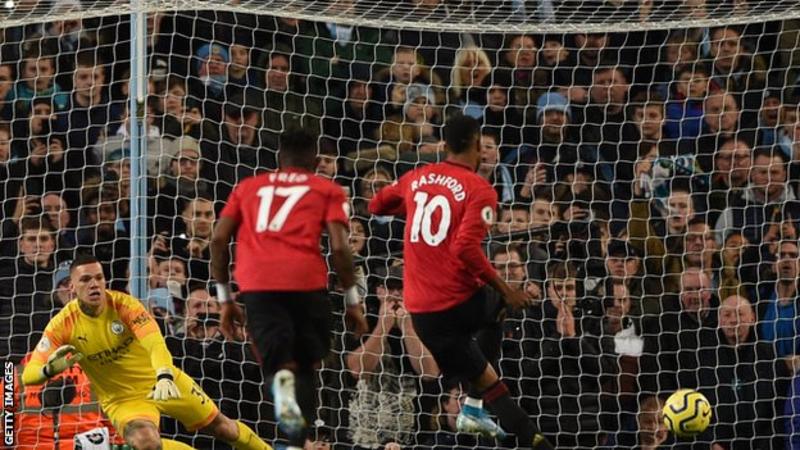 United win Manchester derby to dent City’s title hopes