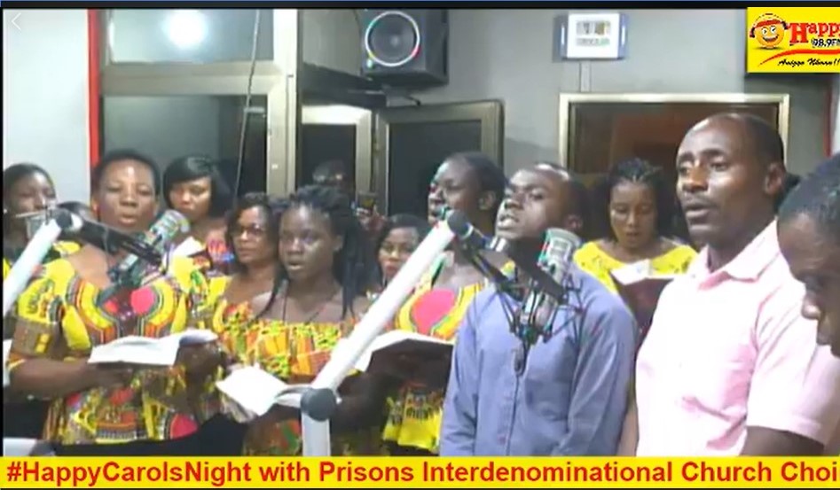 Video: Happy FM celebrates “Happy Carols Night” with Prisons Interdenominational Church Choir