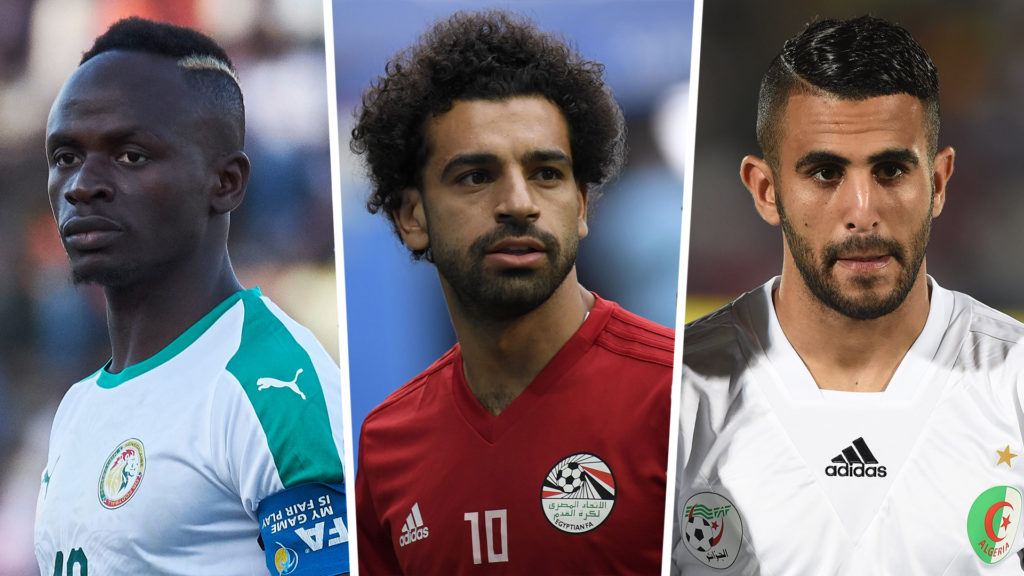 Mane, Salah, Mahrez up for African player of year