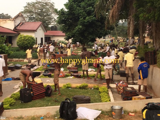 Photos: Aftermath of Accra Academy Fire: Property loss, no casualties