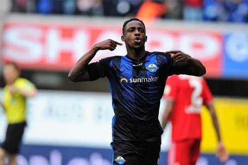 Performance of Ghanaian players abroad: Christopher Adjei-Antwi scores debut goal for Paderborn