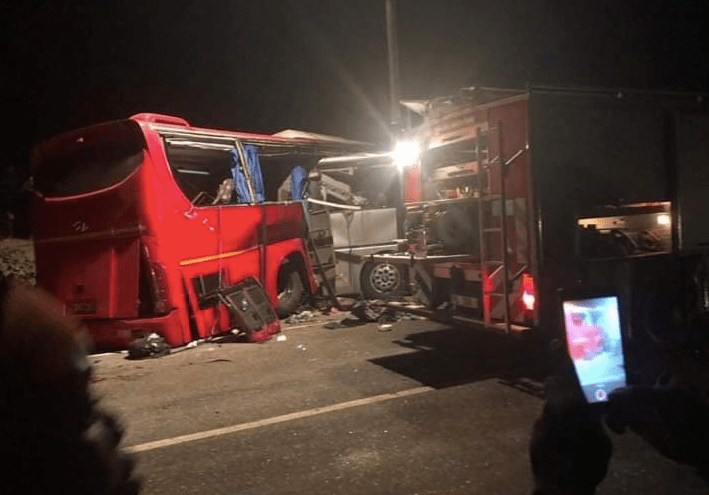 Police detained driver involved in Cape Coast-Takoradi highway gory accident