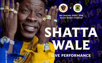 Shatta Wale to perform at Legon Cities FC showdown against Asante Kotoko