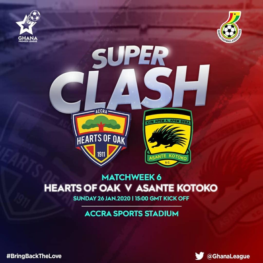 GPL SUPER CLASH: Match Preview- Hearts vs Asante Kotoko