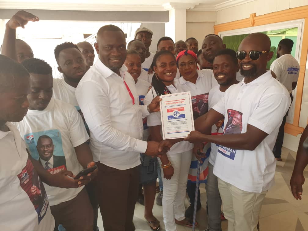 NPP Delegates pick forms for John Kumah