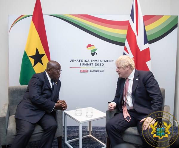 Prez Nana Addo wishes UK Prime Minister speedy recovery as he battles coronavirus