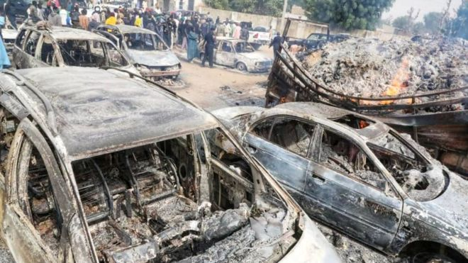 Militants burn to death motorists as they sleep in their cars