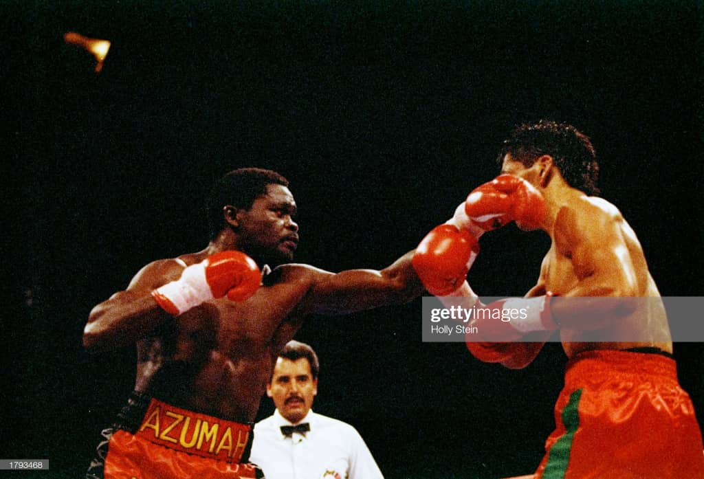 Today In Sports History: Azumah Nelson retains super featherweight title